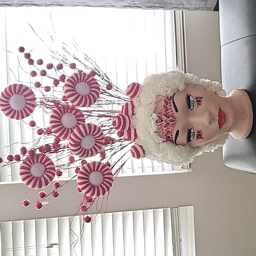 Stryofoam head art